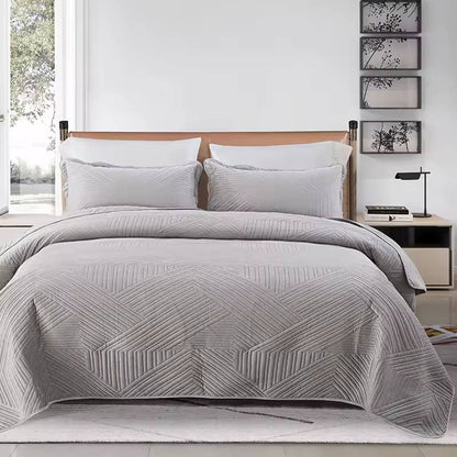 Vespera Milk Velvet Polyester Sheet Set