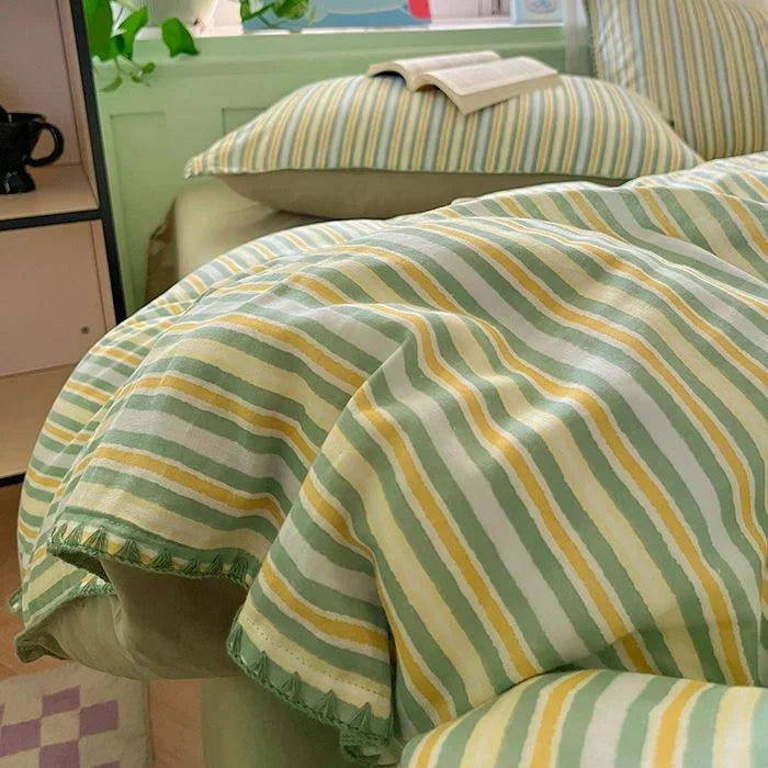 Vespera A-Class Embroidered Cotton Sheets Full