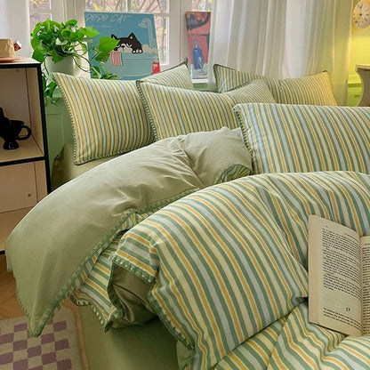 Vespera A-Class Embroidered Cotton Sheets Full