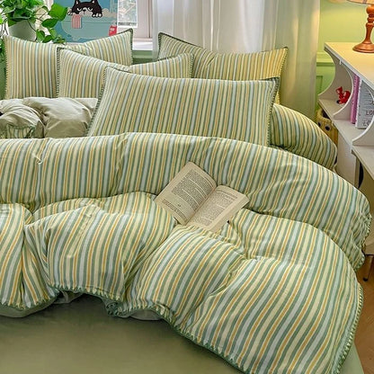Vespera A-Class Embroidered Cotton Sheets Full