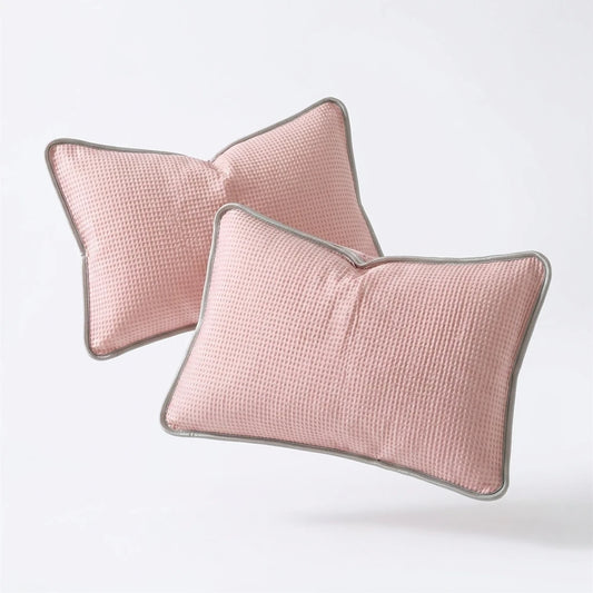 Vespera Cooling Waffle Organic Pillow Cases
