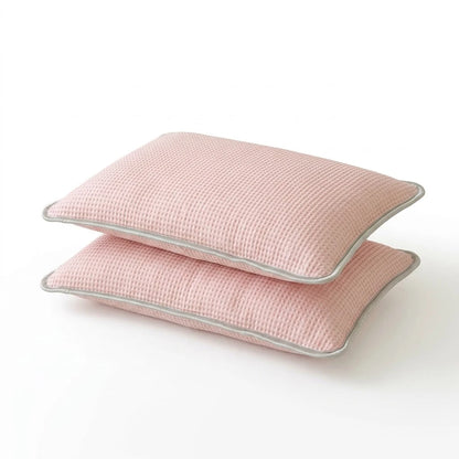 Vespera Cooling Waffle Organic Pillow Cases