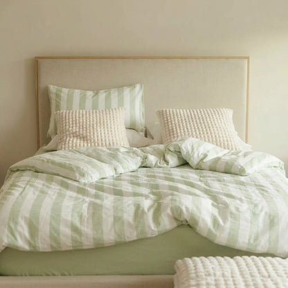 Vespera Stripped Best Hypoallergenic Bed Sheets