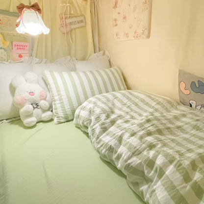 Vespera Stripped Best Hypoallergenic Bed Sheets