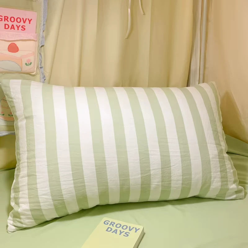 Vespera Stripped Best Hypoallergenic Bed Sheets