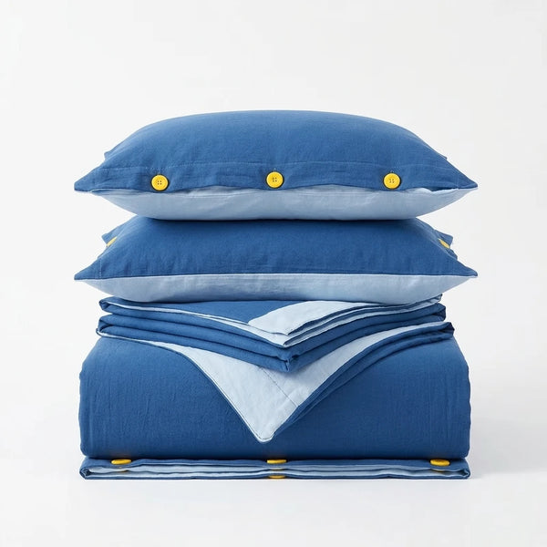 Vespera Double-Layered Gauze Cotton Sheets Full