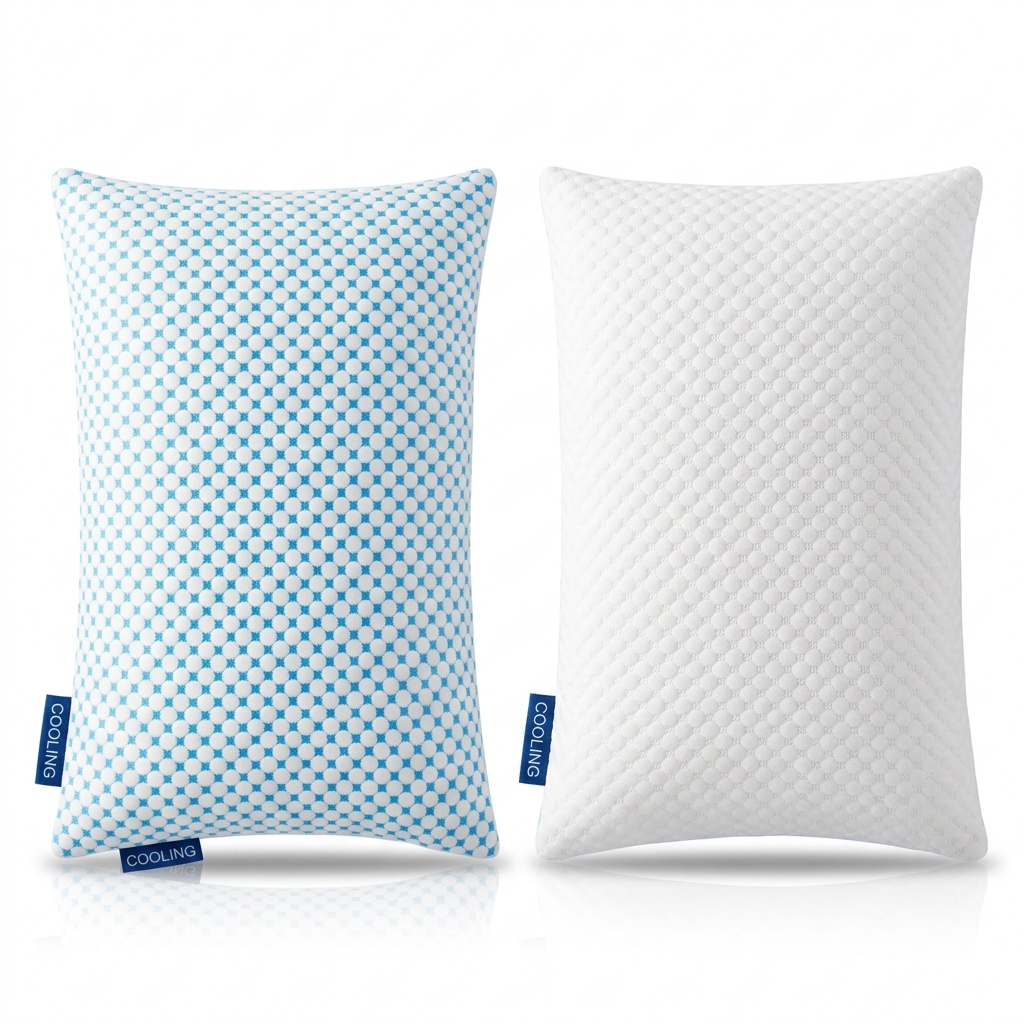Vespera Dual Core Cooling Bamboo Pillow Set