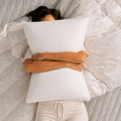 Vespera Dual Shamber Pillow Cotton for Pillow Filling Down-Like