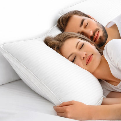 Vespera Dual Shamber Pillow Cotton for Pillow Filling Down-Like