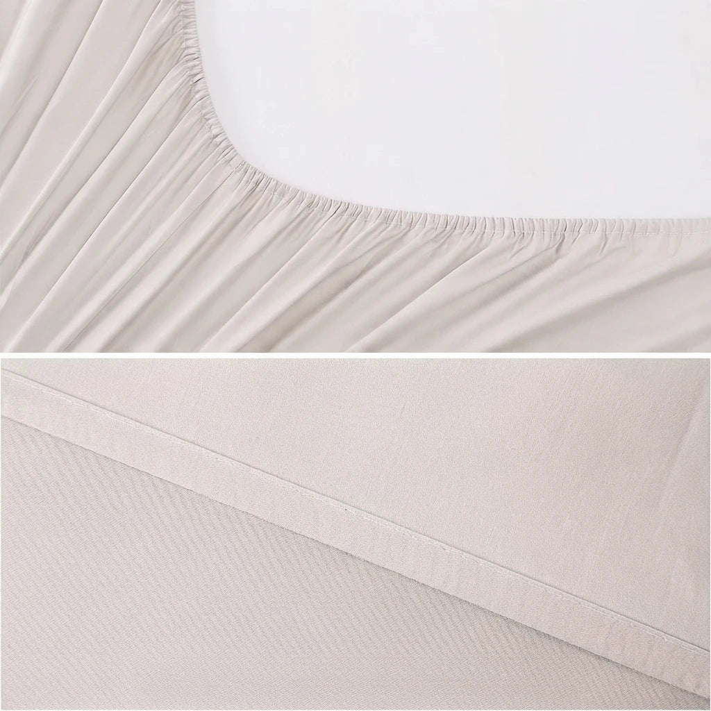 Vespera Luxury Egyptian Cotton Percale Sheets