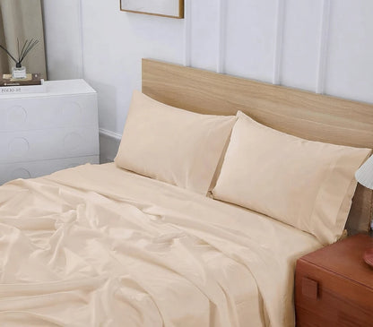 Vespera Luxury Egyptian Cotton Percale Sheets