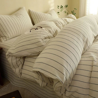 Vespera Nordic Cotton Sheets Bed
