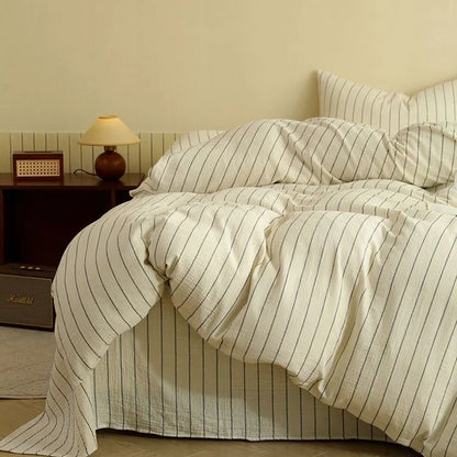 Vespera Nordic Cotton Sheets Bed