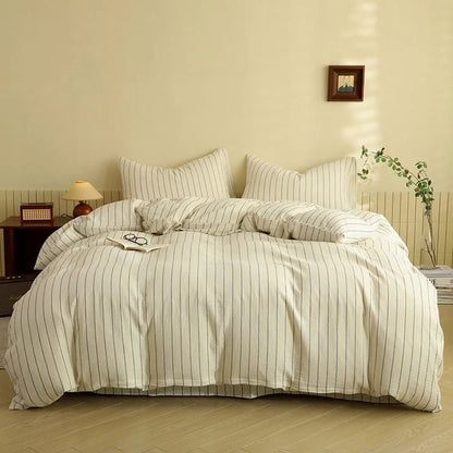 Vespera Nordic Cotton Sheets Bed