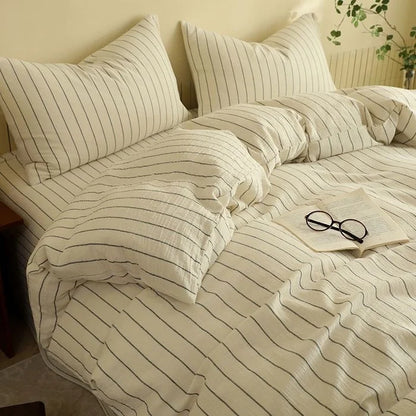 Vespera Nordic Cotton Sheets Bed