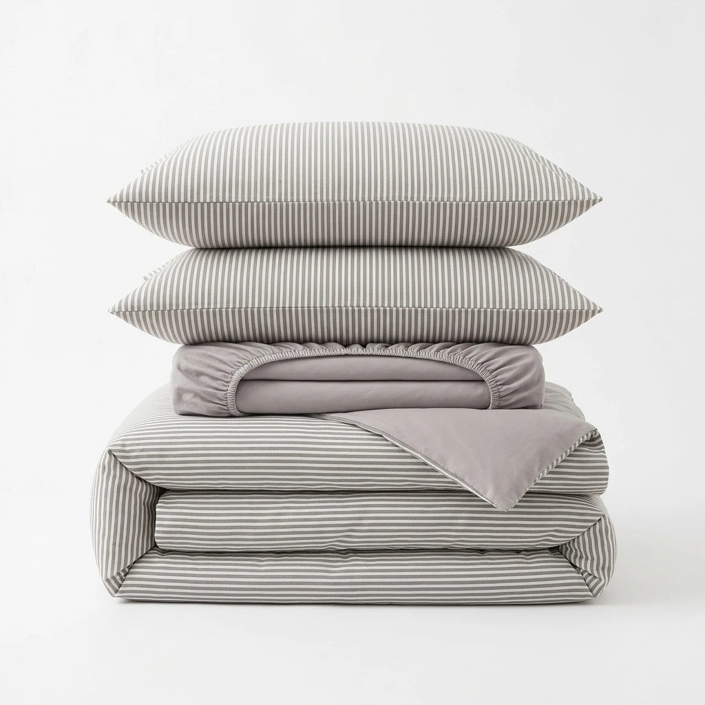 Vespera Nordic Organic Cotton Fitted Sheet