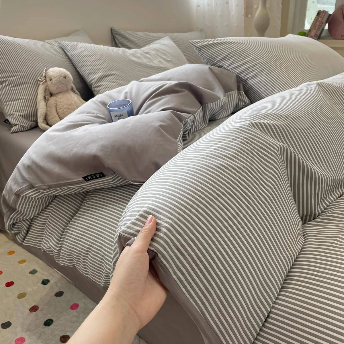 Vespera Nordic Organic Cotton Fitted Sheet