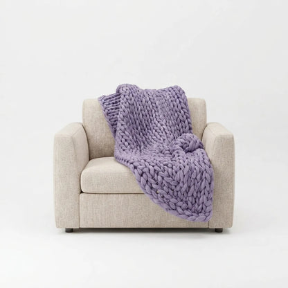 Vespera Relief Knit Blanket Pattern Free