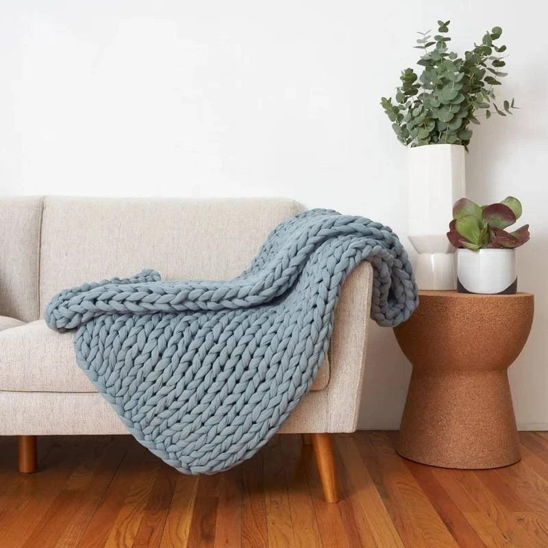 Vespera Relief Knit Blanket Pattern Free