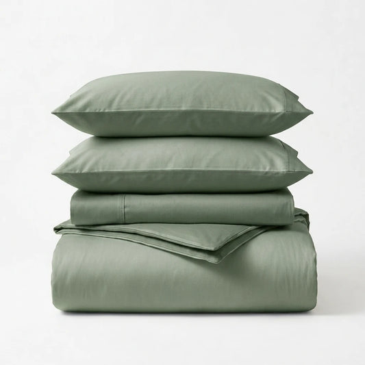 Vespera Silky Luxury Bamboo Bedding Flat Sheet Set