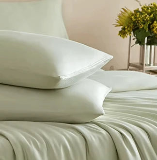 Vespera Silky Luxury Bamboo Bedding Flat Sheet Set