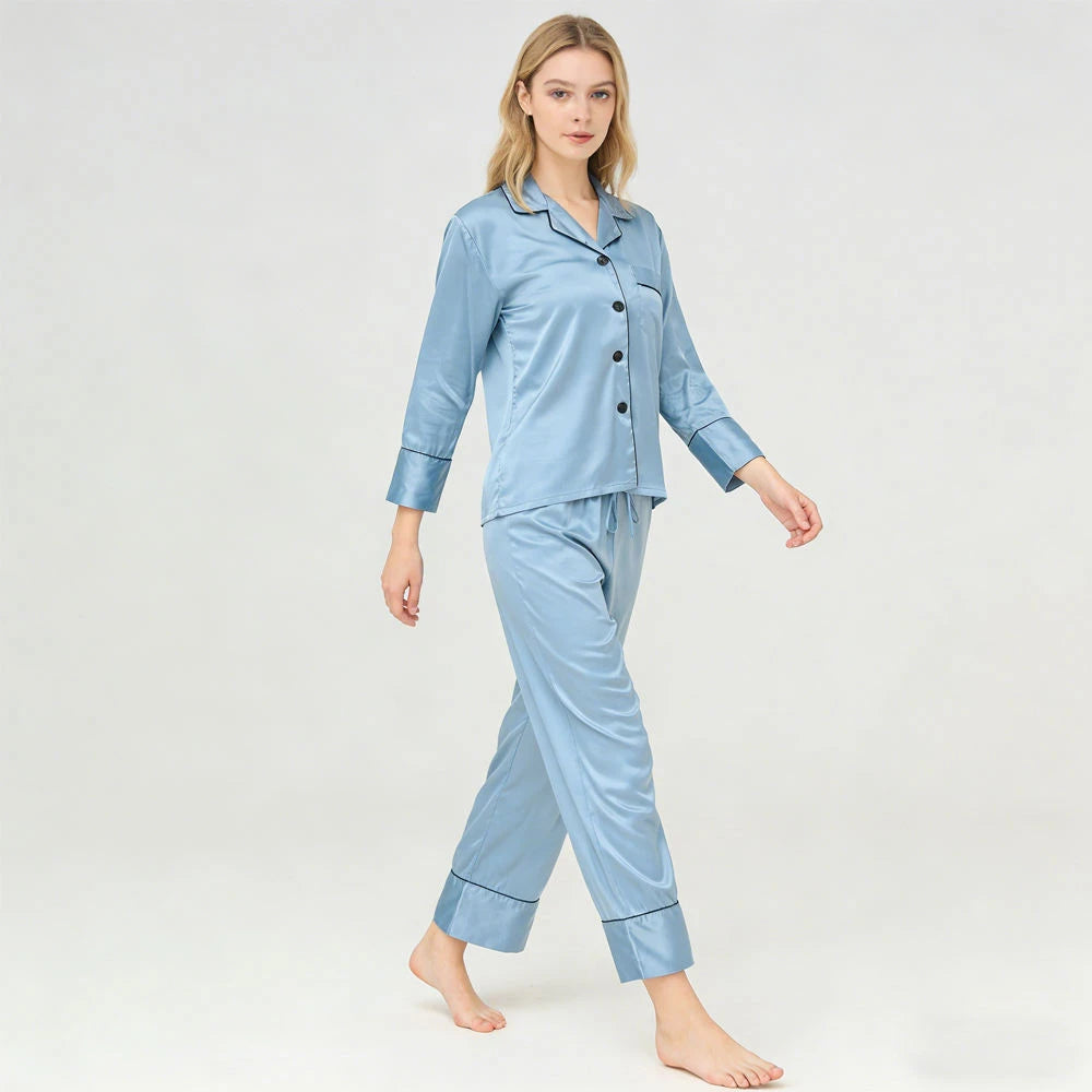 Vespera Sleepwear Cotton Pajama Kurta Style