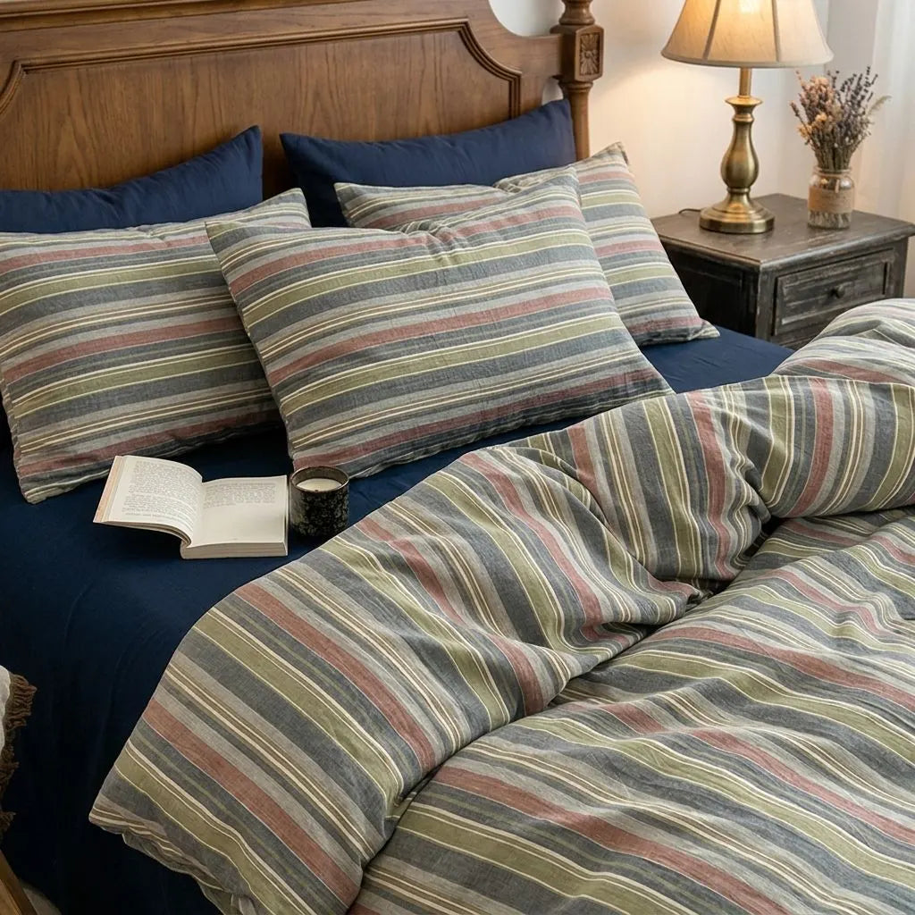 Vespera Vintage Fluffy Duvet Set