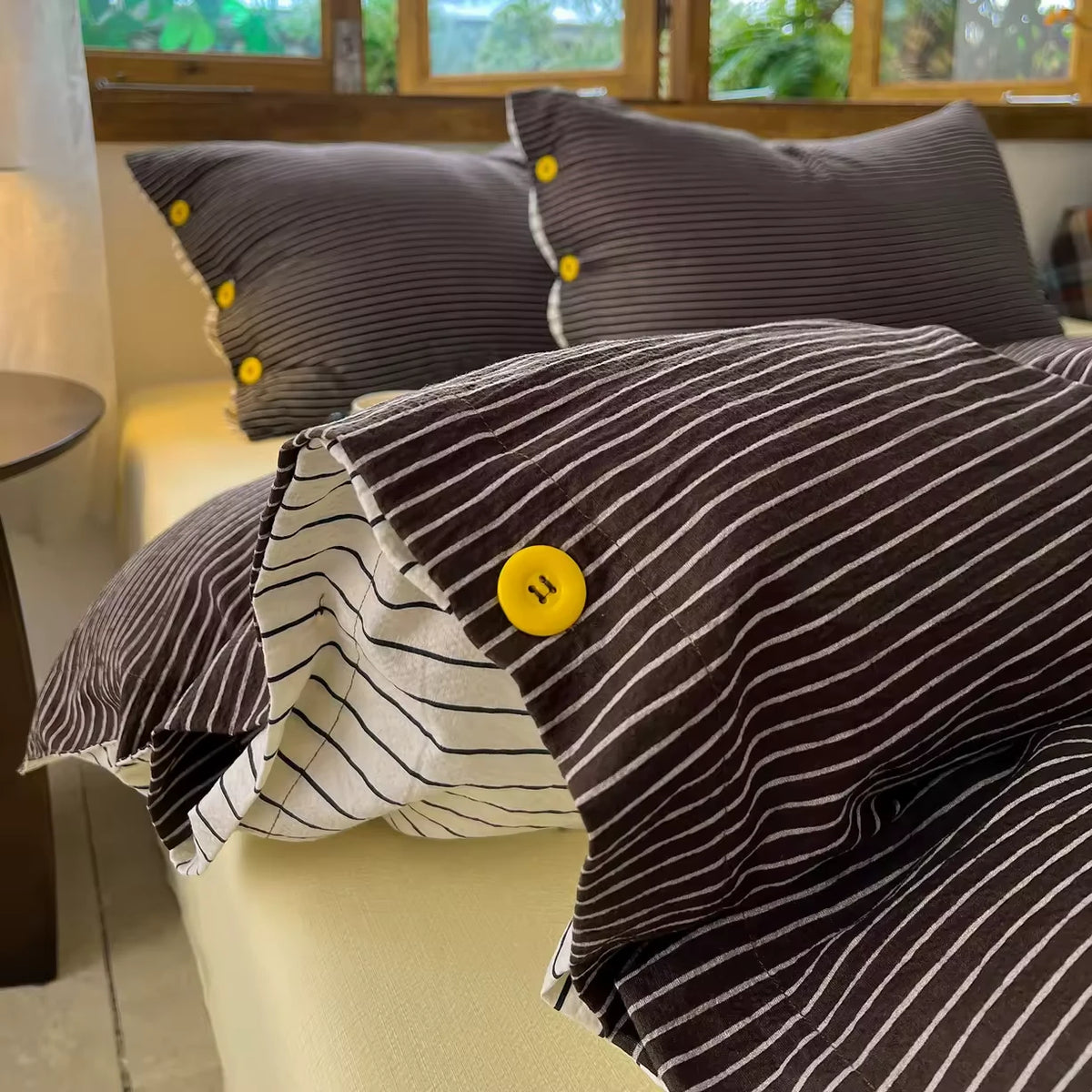 Vespera Double-Layered Gauze Cotton Sheets Full