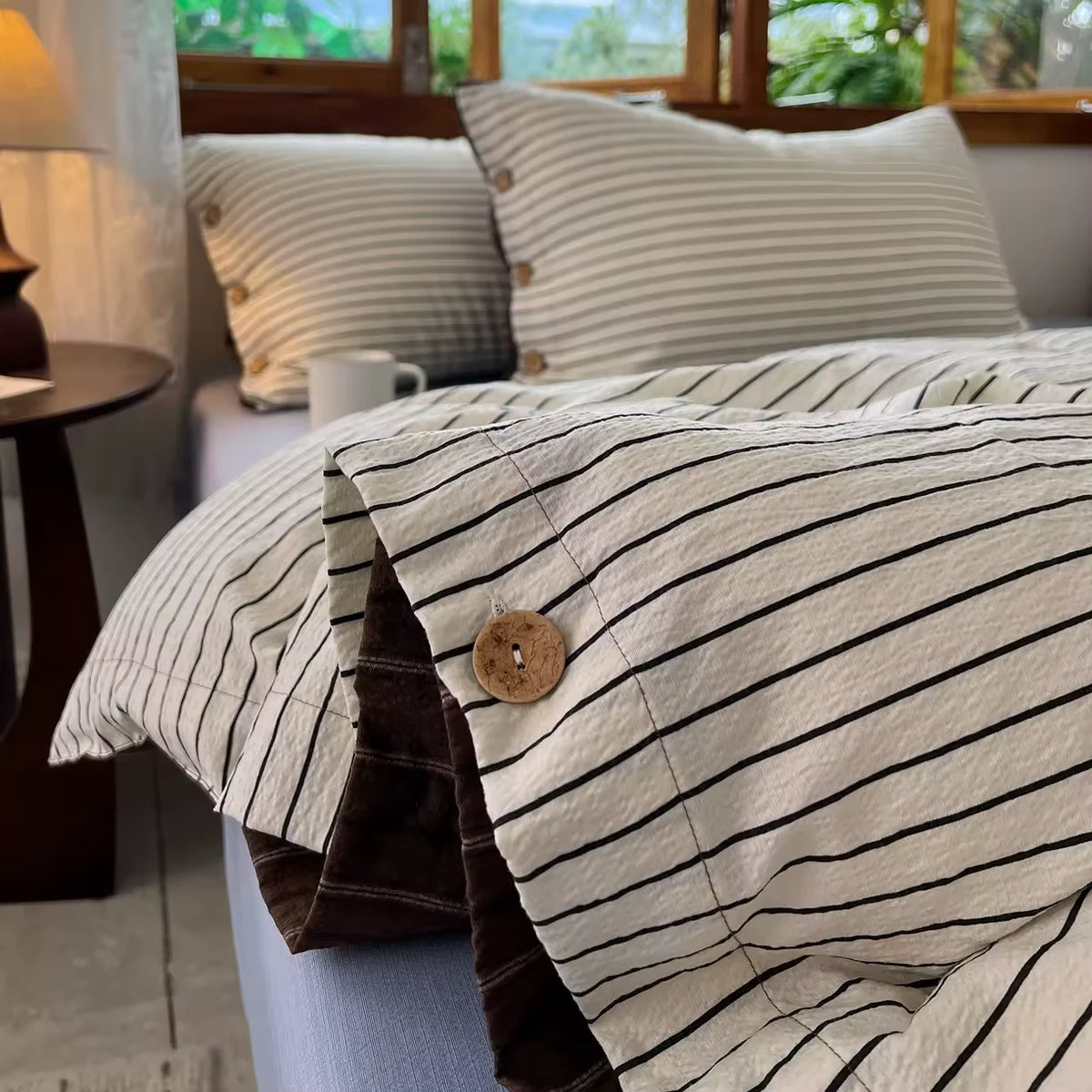Vespera Double-Layered Gauze Cotton Sheets Full