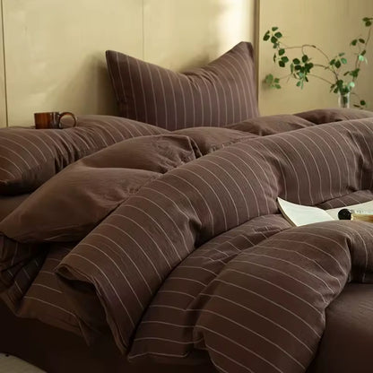Vespera Nordic Cotton Sheets Bed