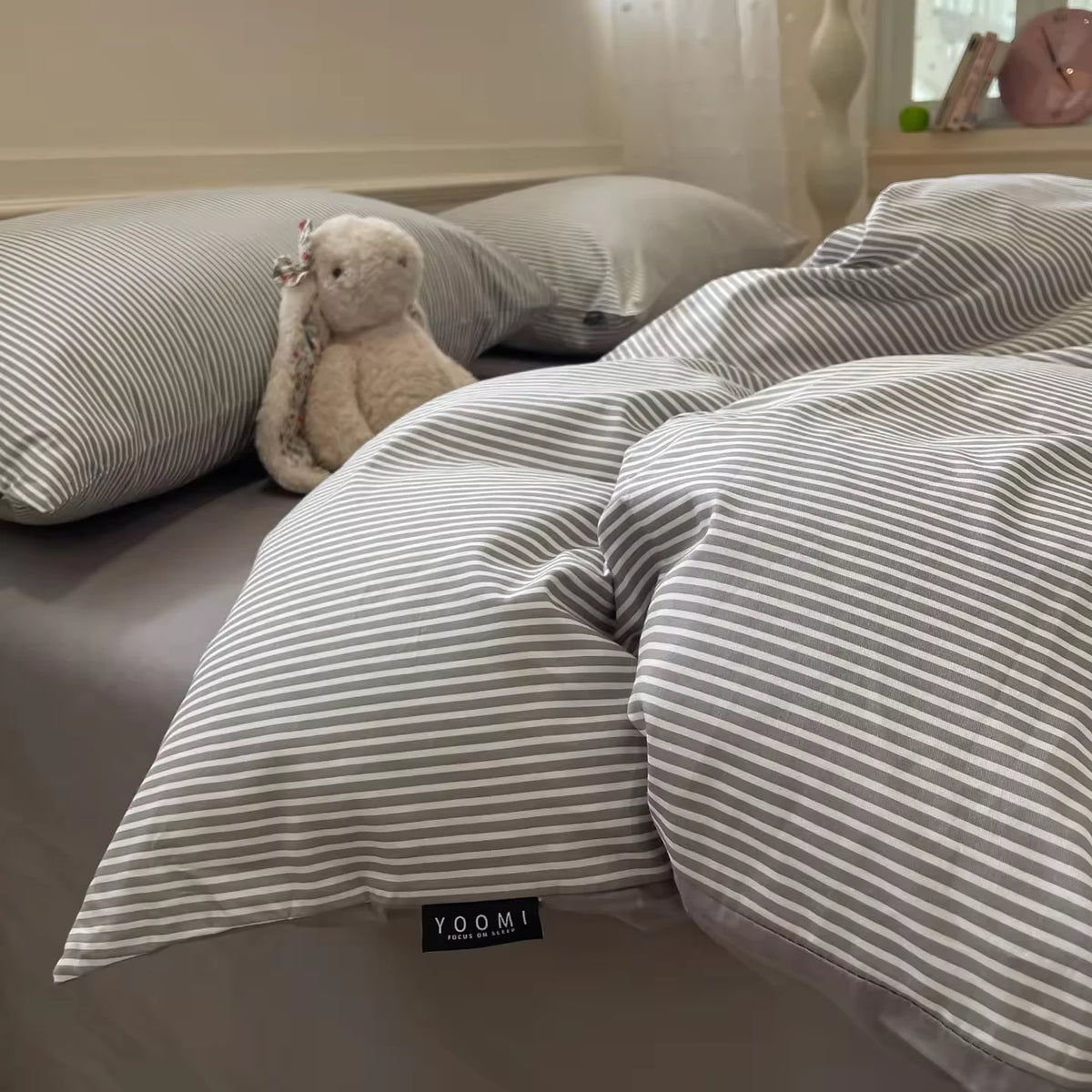 Vespera Nordic Organic Cotton Fitted Sheet